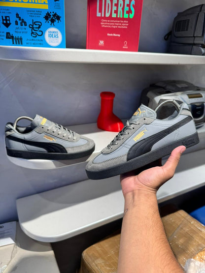 PUMA PALERMO GRIS NEGRO