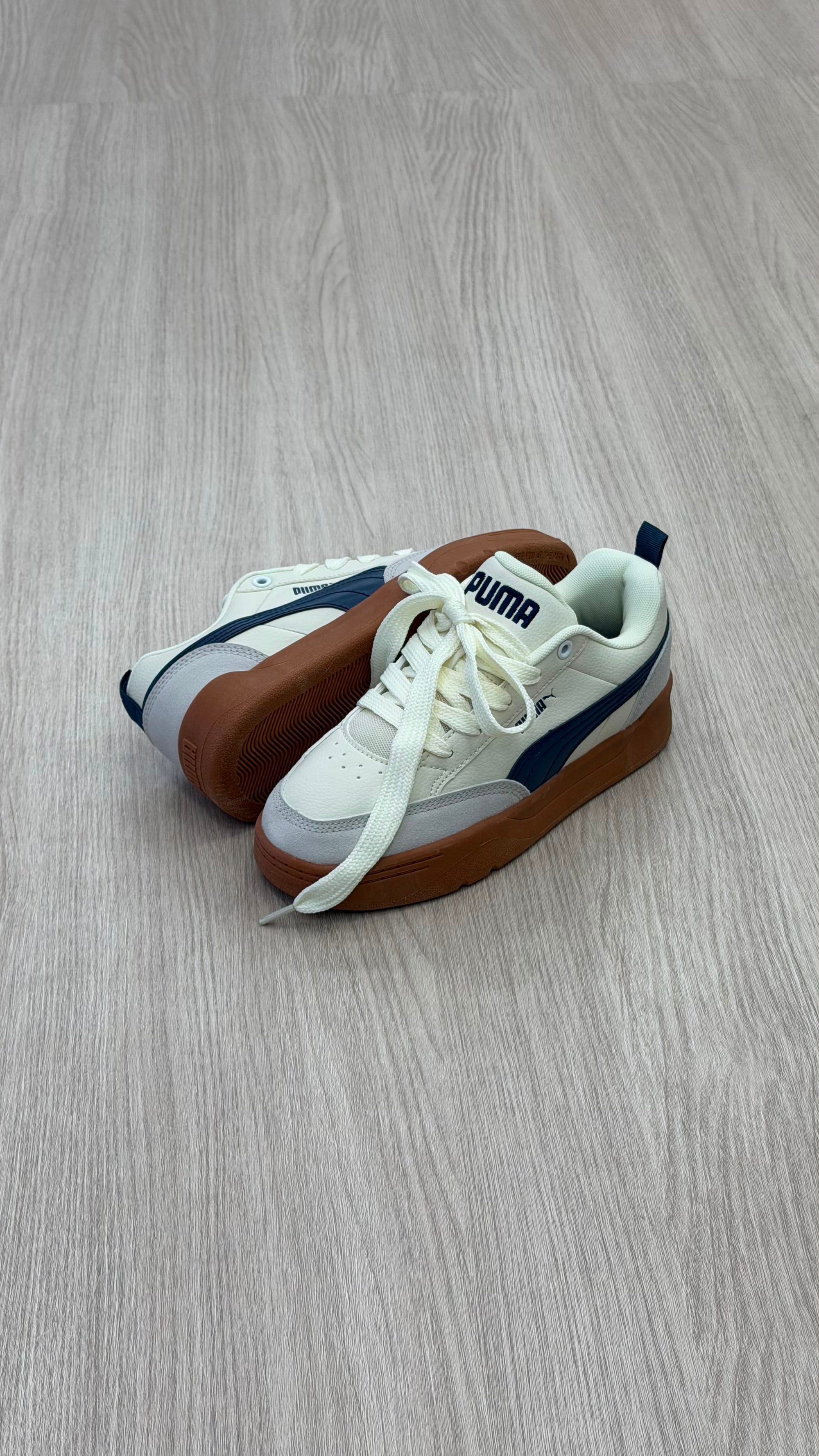 PUMA PARK BLANCO AZUL TURQUIS