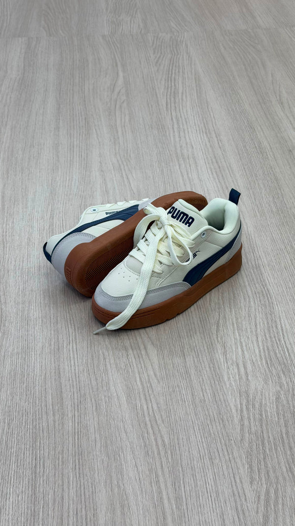 PUMA PARK BLANCO AZUL TURQUIS