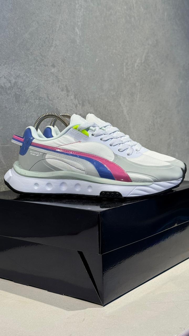 PUMA NEYMAR BLANCO MORADO ROSA