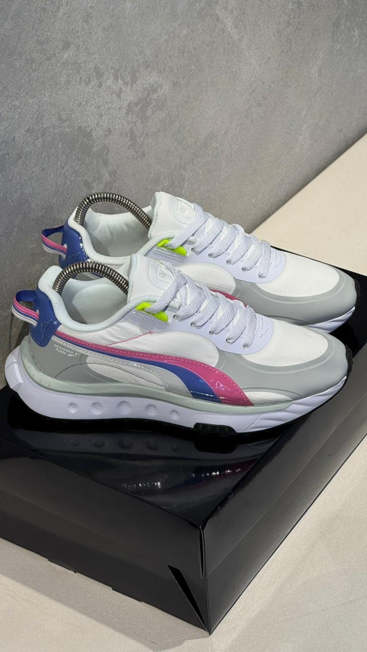 PUMA NEYMAR BLANCO MORADO ROSA