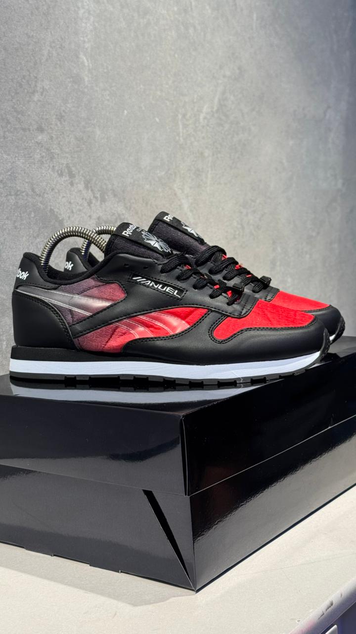 REBOOK ANUEL NEGRO ROJO