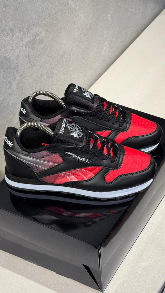 REBOOK ANUEL NEGRO ROJO