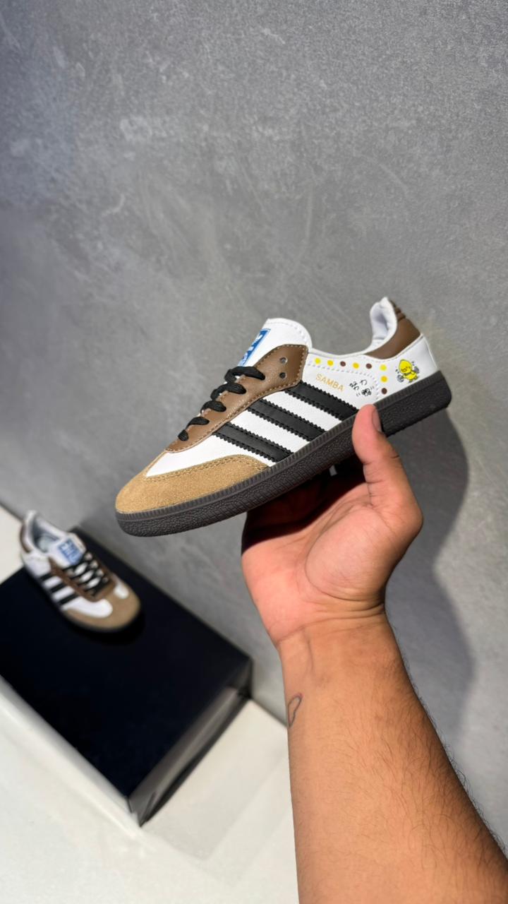 SAMBA KIDS BLANCO NEGRO CAFE NIÑOS