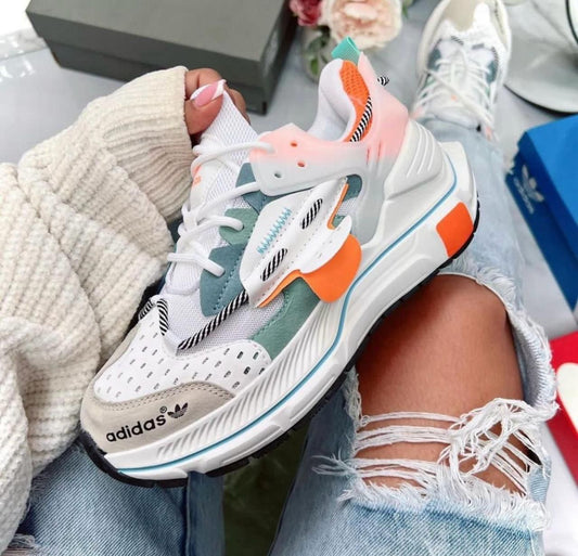 ADIDAS SICAGE BLANCO NARANJA