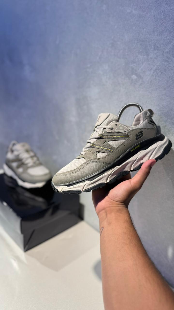 SKETCHERS LUX VERDE MARINO