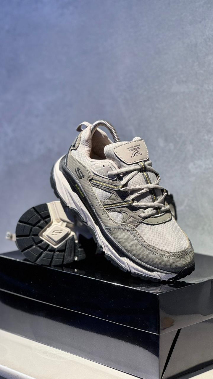 SKETCHERS LUX VERDE MARINO