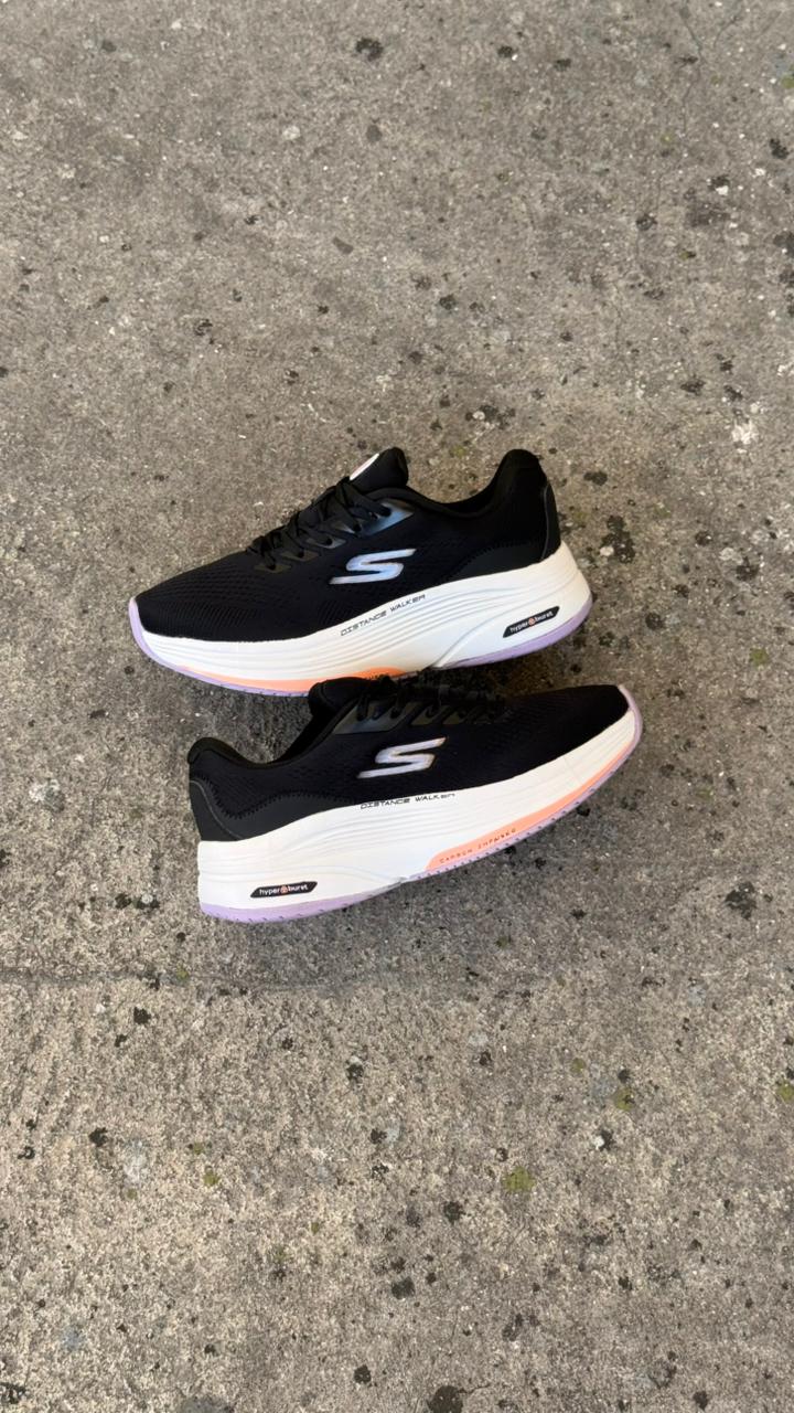 SKETCHERS HYPER NEGRO LILA