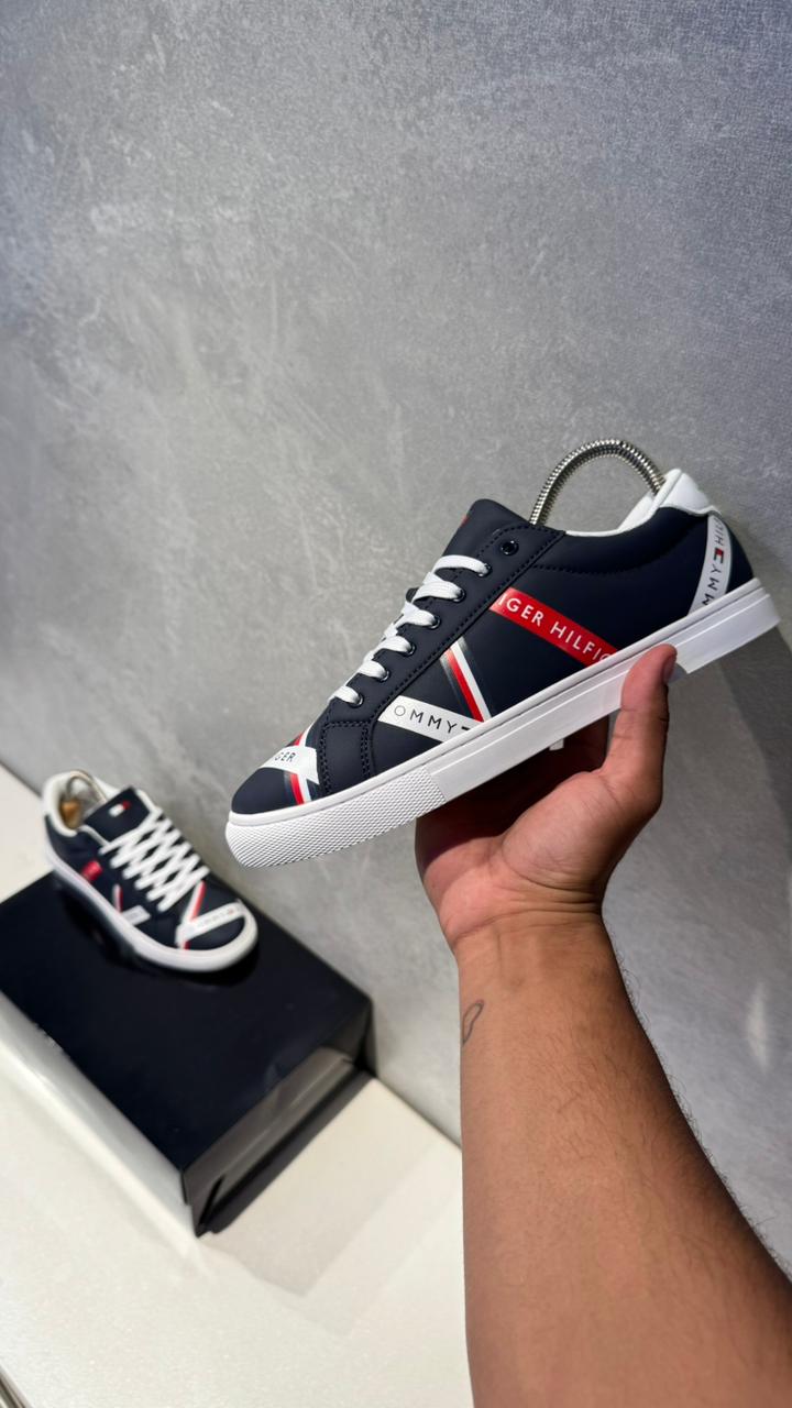 TOMMY HILFIGER ZAPATILLA AZUL TURQUIS
