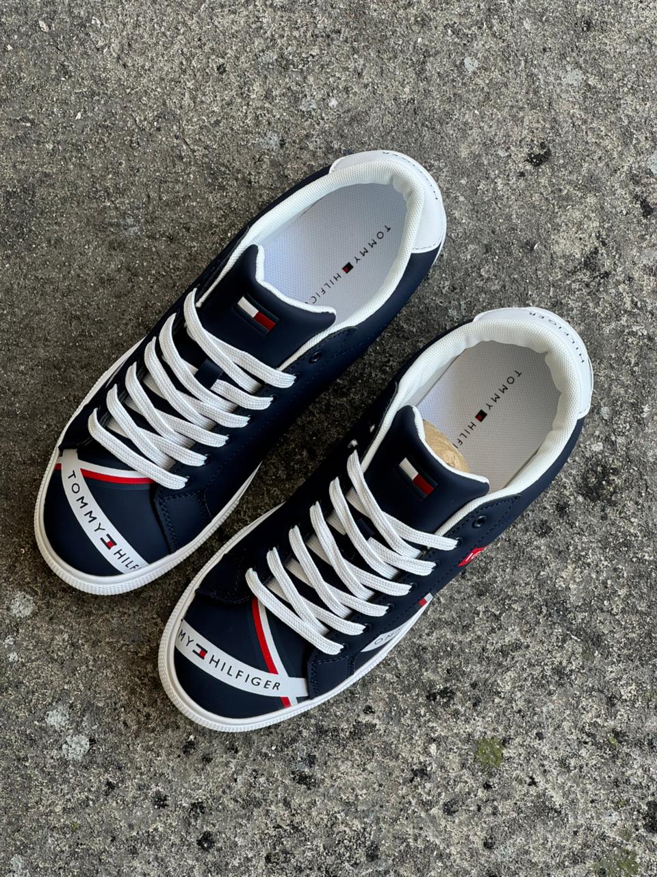 TOMMY HILFIGER ZAPATILLA AZUL TURQUIS