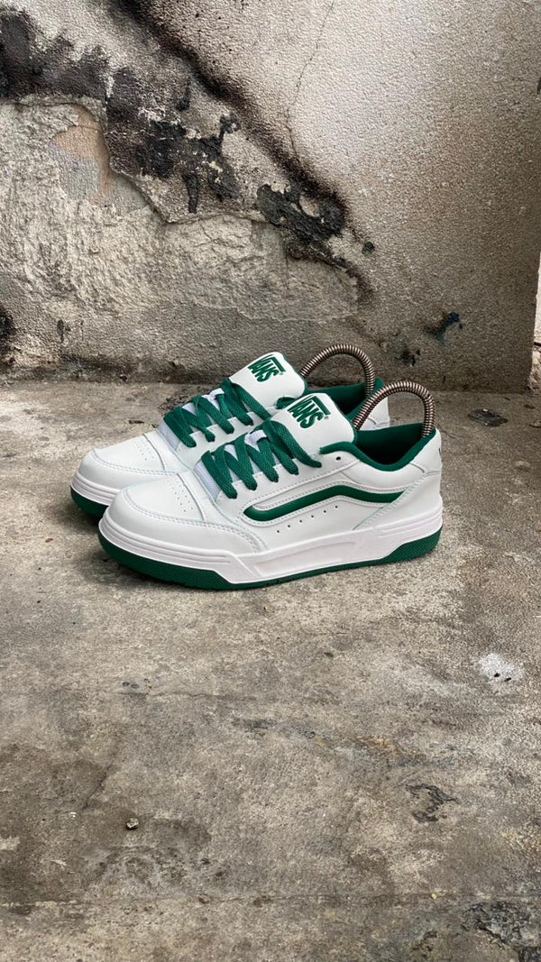 VANS SKATE BLANCO VERDE