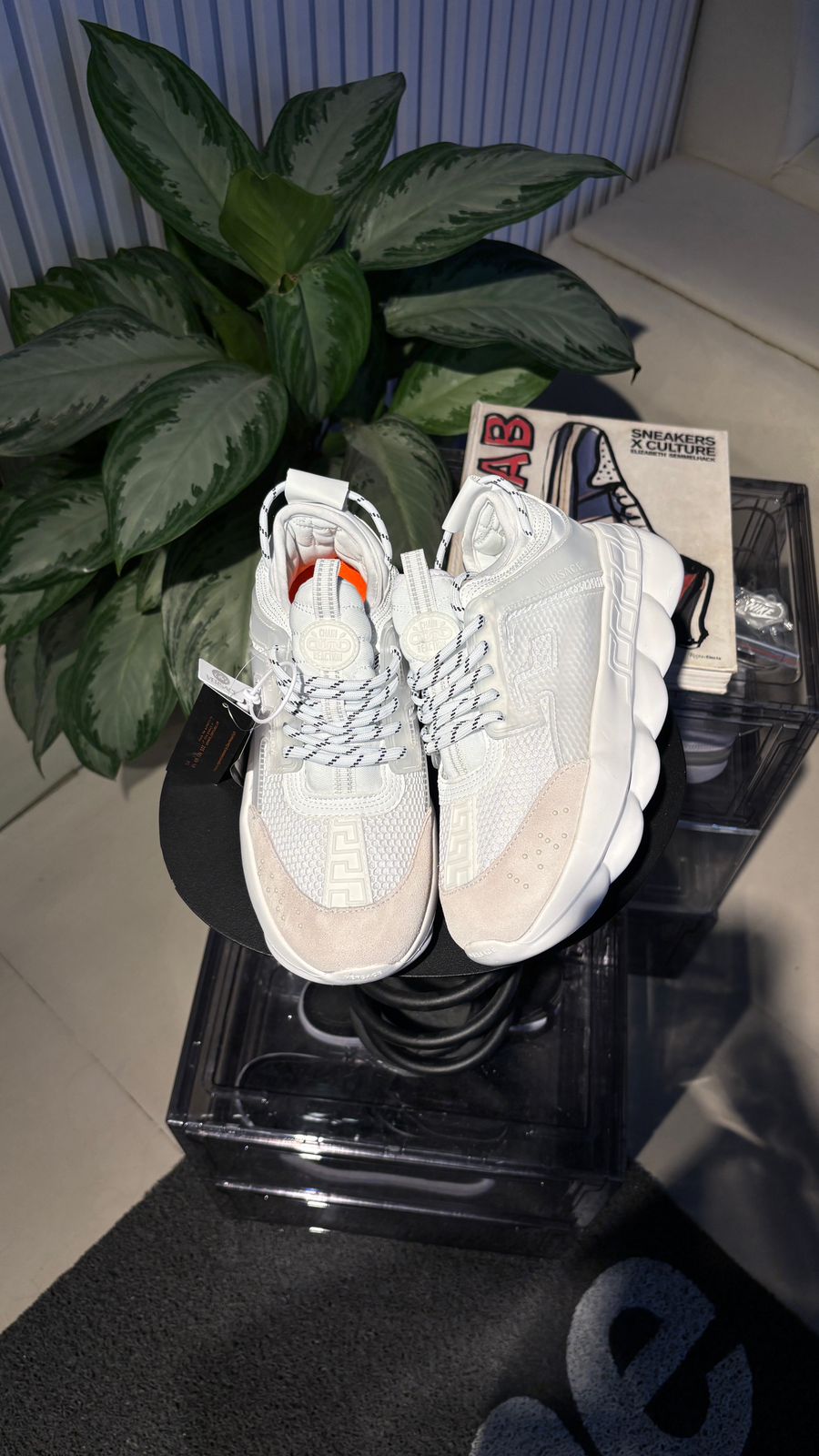 VERSACE CHAIN BLANCA