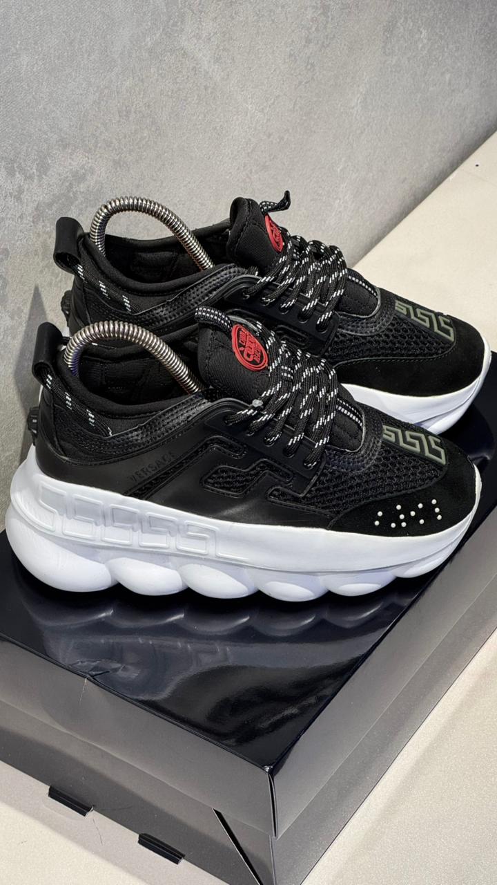 VERSACE CHAIN NEGRO BLANCO PROMO