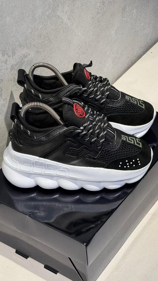 VERSACE CHAIN NEGRO BLANCO PROMO