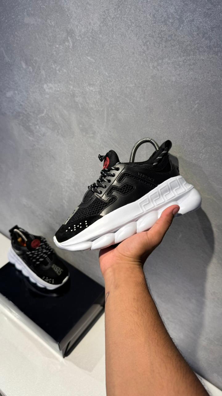 VERSACE CHAIN NEGRO BLANCO PROMO