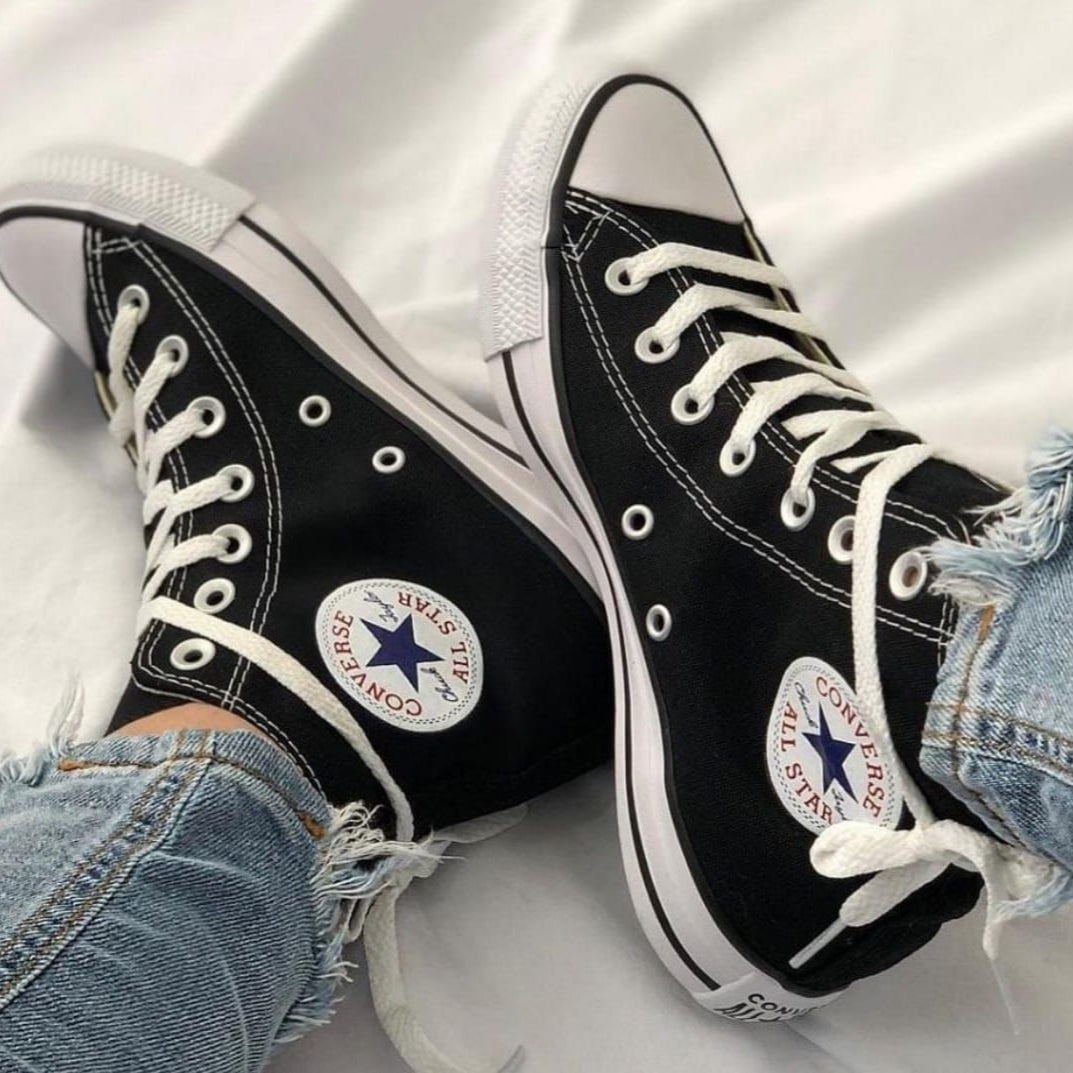 BOTAS CHUCK TAYLOR ALL STAR - NEGRO