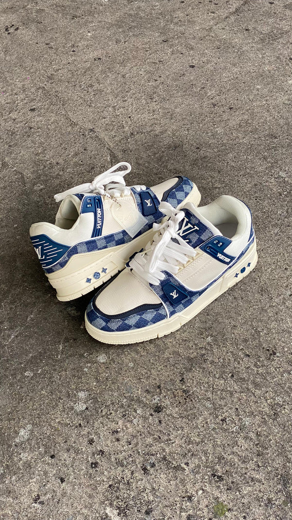 LOUIS VUITTON JEAN BLANCO AZUL