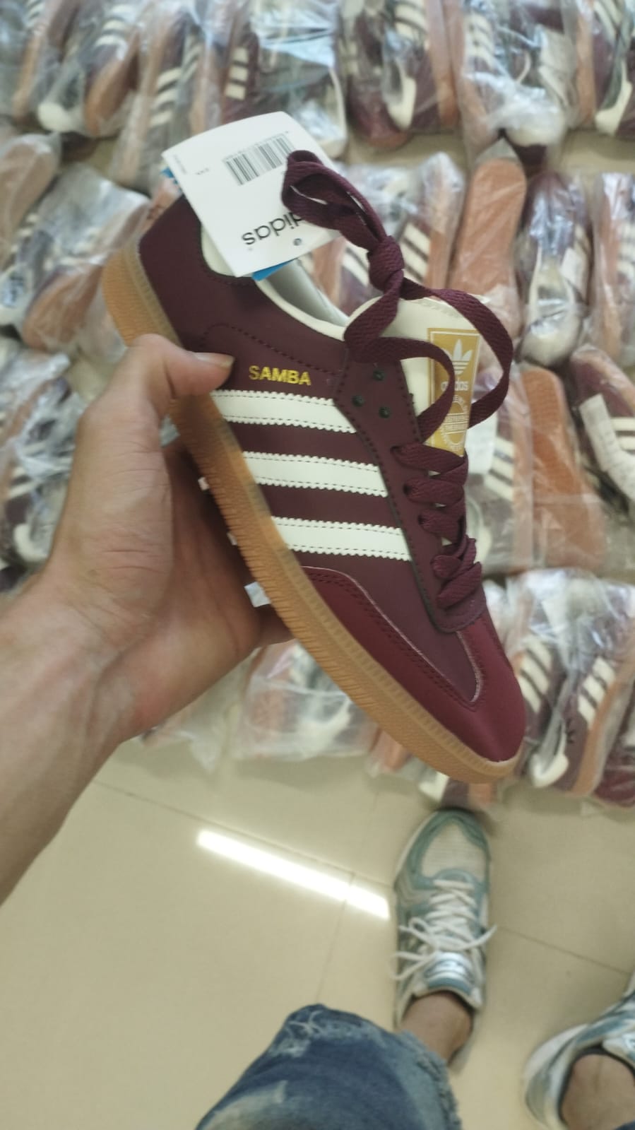 ADIDAS SAMBA OG VINOTINTO CAFE