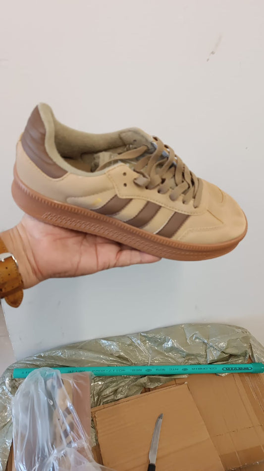 ADIDAS SAMBA PLATAFORMA CAFE