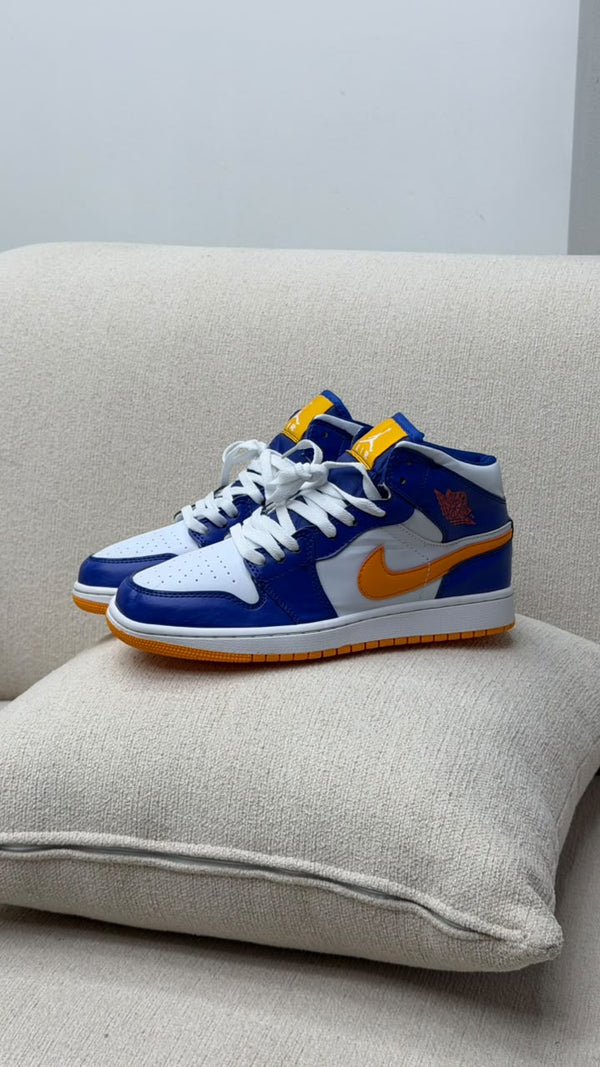 RETRO 1 BLANCO AZUL NARANJA PROMO MASTER