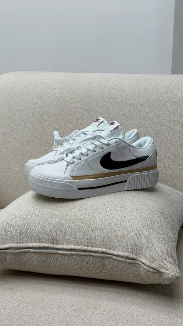 NIKE LEGACY BLANCO NEGRO PROMO