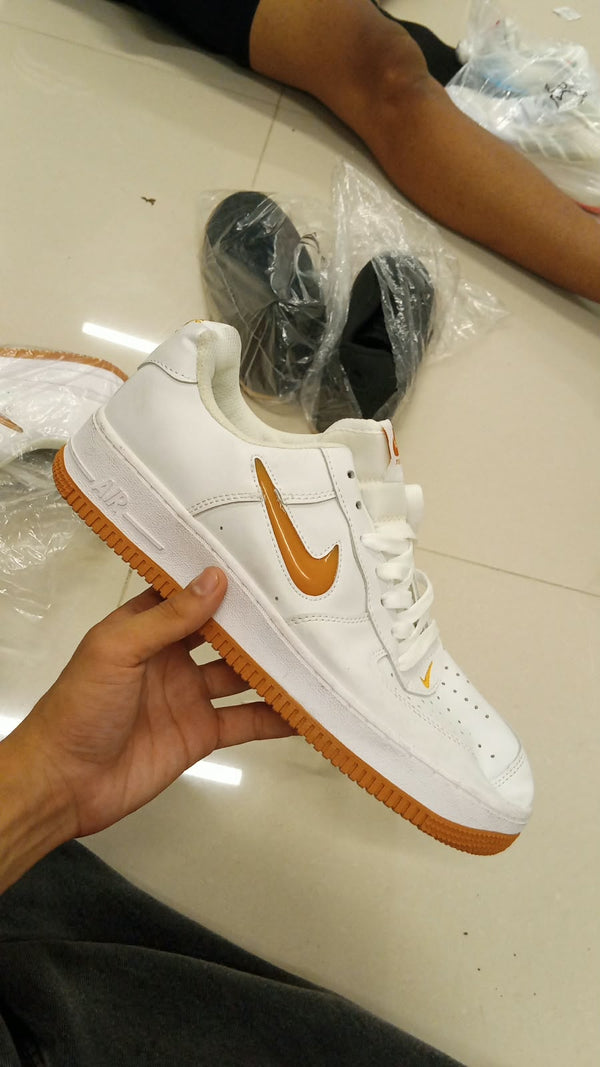 AF1 BLANCO CHULO NARANJA PROMO