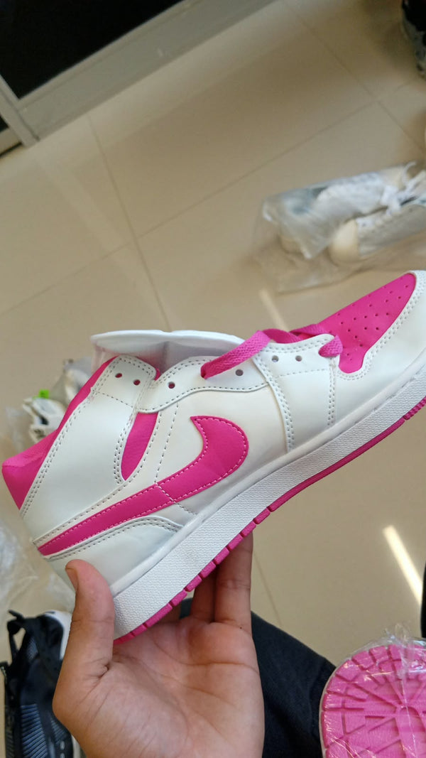 RETRO1 BLANCO FUCSIA