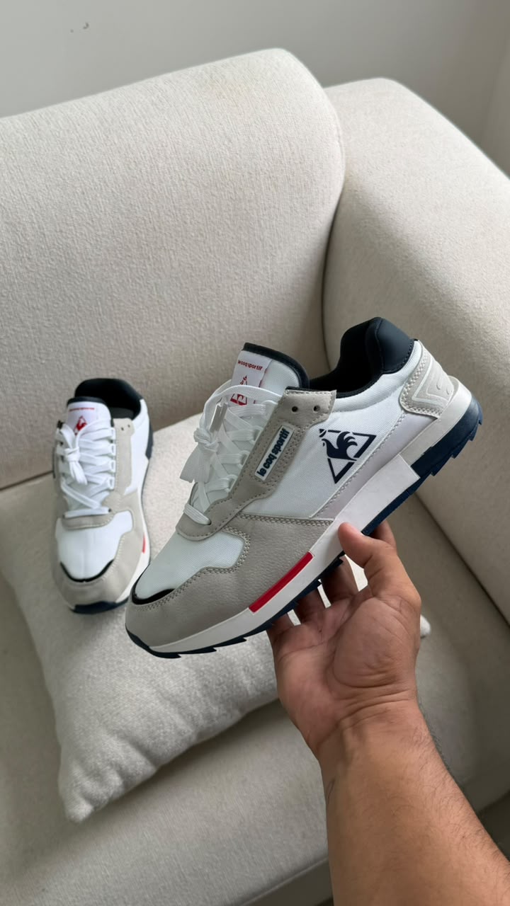 LECOP TENIS BLANCO AZUL