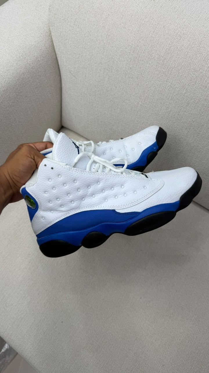 JORDAN RETRO 13 BLANCO AZUL PROMO