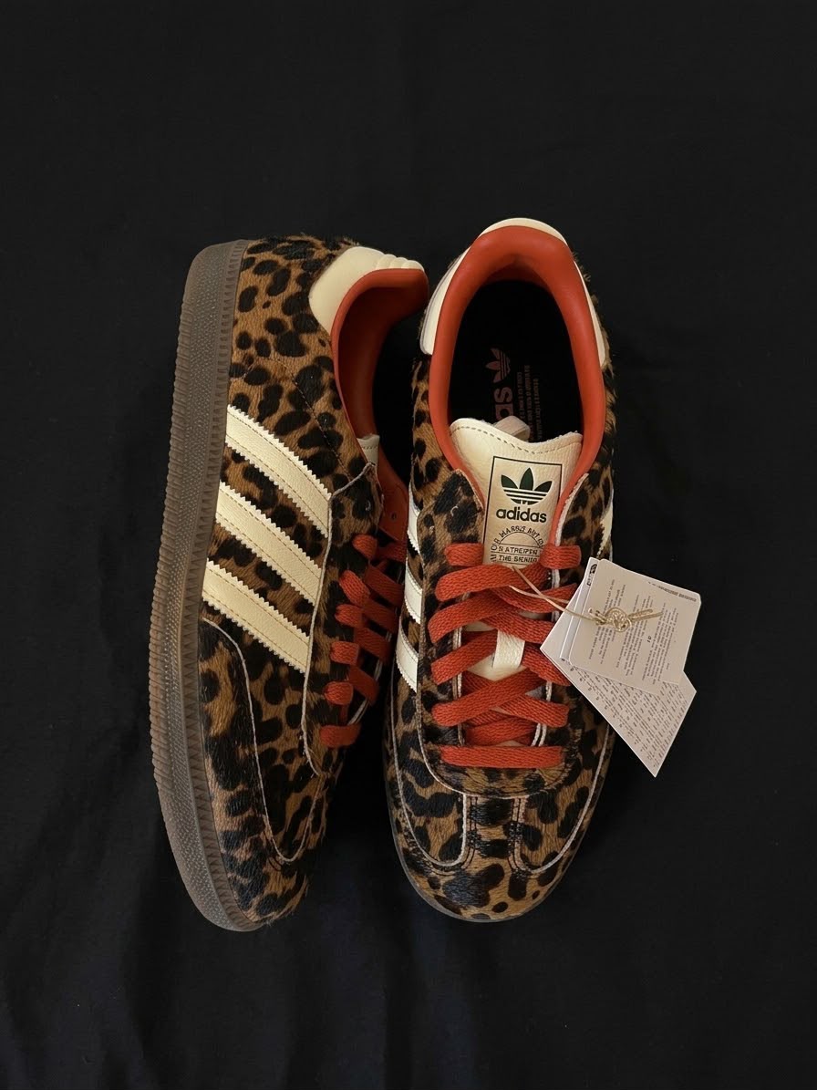 adidas samba leopardo
