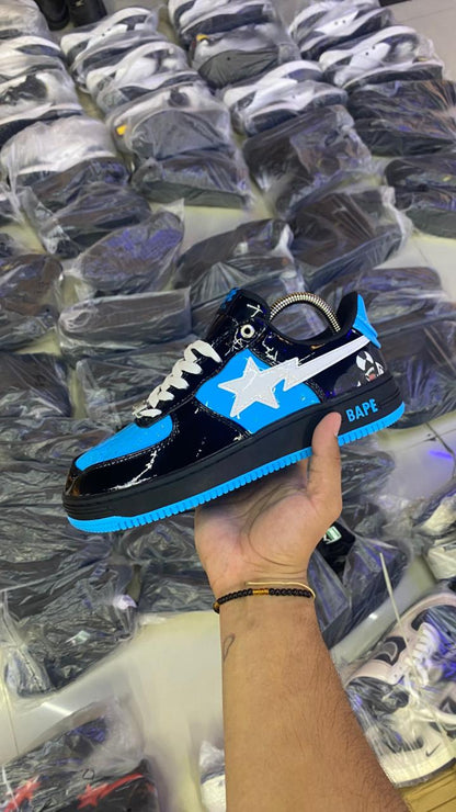 NIKE BAPE NEGRO AZUL