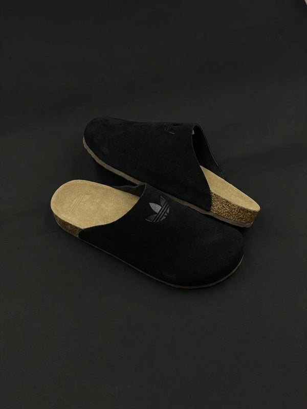 chanclas adidas mules adimule negra cafe