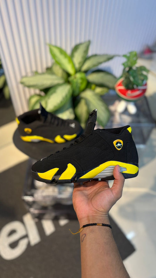 NIKE JORDAN RETRO 14 NEGRO AMARILLO