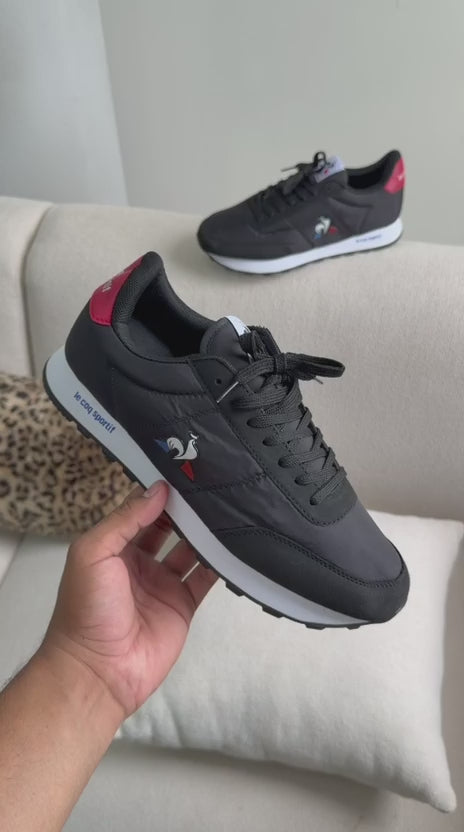 LECOP TENIS NEGRO BLANCO ROJO