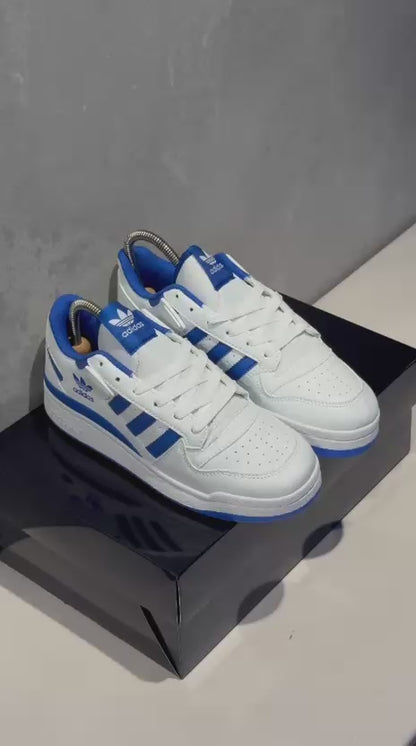 ADIDAS FORUM BLANCO AZUL