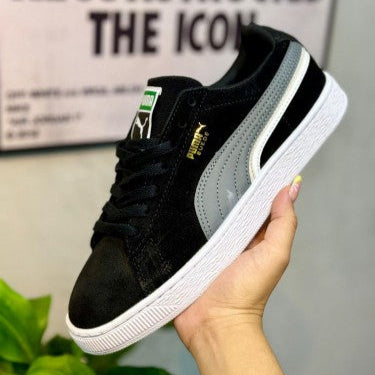 PUMA SUEDE LINEA GRIS